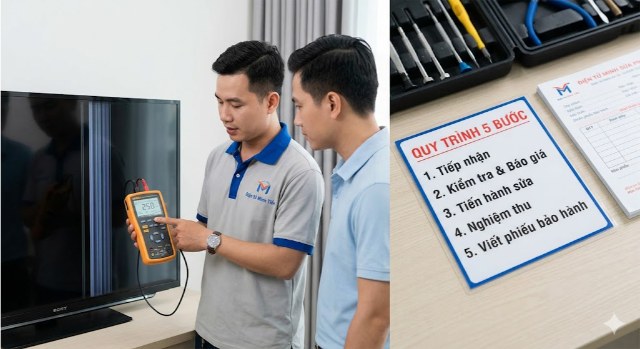 Quy trình 5 Bước rõ ràng